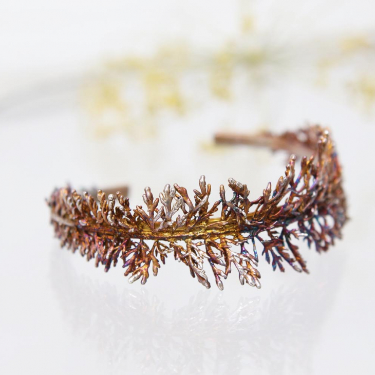 Браслет в серебре Flora, Тысячелистник, фото 3